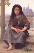 William-Adolphe Bouguereau The Bohemian painting